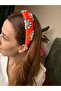 Bym064 Pomegranate Flower Satin Zircon Stone Flower Patterned Women's Evening Dress Hair Crown - 6