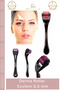 # Renewalmassage Titanium Needle Skin Renewal Collagen Repair Care Device Derma Roller System 0.5 mm - 2