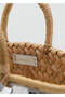 Sequined Mini Basket Bag - 4