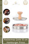 # Meatball Mold Stainless Steel Kitchen Meatball Pressing Apparatus Restaurant Shaper 12 cm Hamburger Press