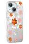 Gldisptm iPhone 14 Floral Magsafe Cover (24104) - Orange