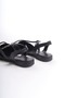 Th Colleciton Hannah Elastic Orthopedic Comfortable Sole Stone Detailed Women's Ballerina Shoes Cst - Black - - 5