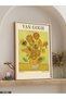 Vincent Van Gogh Sunflowers One Piece Wooden Framed Painting - 3