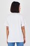 Competition Women Crew Neck Short Sleeve Brand Logo T-Shirt, White - 3