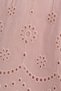 Girl's Short Elastic Sleeves Dress with Double Ribbon at Waist and Cowhide Detail Elb2015 - 5