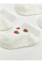 Nevavm Farkıyla Kız Baby Patterned 5-Piece Pack Booties Socks - 3