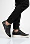 Premium Black Genuine Leather Men's Casual Shoes 2692 m - 3
