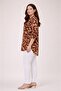 Li̇kapashop Viscose Fabric Front Buttoned Tunic 553 - 2