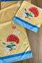 40X140Cm Woven Stain Resistant Printed Thai Feather Fabric Table Cloth Decorative Runner Washable - 5