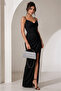 Women's Evening Dress Handbag with Chain Strap, Stylish Design, Evening Event, Special Occasion Use Bag - 2