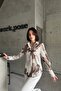 قميص MY FASHION بأزرار ونقوش هندسية - 2