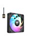 مجموعة مراوح CT120 EX ARGB مقاس 120 مم، 3 قطع، لون أسود