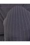 Black Beige Longitudinal Striped Steel Knitted Fabric Tight Knit Stretchy Dress Fabric Width: 180cm - 5