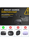 Ank3r Soundcore R50i NC حافظة من السيليكون غير اللامع باللون الأزرق الداكن مع حزام تعليق - 3