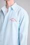 100% Cotton Boxy Fit Shirt Collar Printed Striped Long Sleeve Shirt H3133Ax26Sp - 4