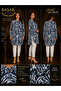 Moda Başak 100% Cotton Woven Patterned Tunic Comfortable Cut Plus Size - 4