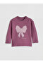 Purple Long Sleeve Stoned Girls' Printed T-Shirt 2-Pack - 2
