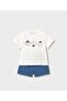 Baby Boy Animal Print Shorts 2-Piece Set 6 Months 4 Years Blue