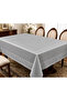 Elegance Series Premium Quality Stain-Resistant, Liquid-Proof Tablecloth 160X220 Gray - 2