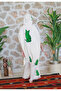 Hooded Muslin Poncho Set, Oversize 2-Piece 100% Cotton Set (Poncho + Pants) - 5