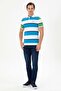 Men's Cobalt Blue T-Shirt - 4