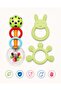 3-Piece Rattle Teether Set