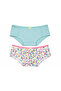 Girl's 2-Piece Cotton Hipster Panties Set