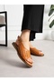 Orvessa Tan Genuine Leather Women's Sandals - 4