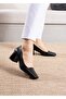 Adora Women's Crocodile Patterned Classic Heeled Shoes