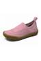 Milami Barefoot Sole Knit Knitted Model Walking and Nursery Shoes (Note: Wide Fit, Order Full Size) - 2