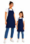 Mother Daughter Kitchen Apron Navy Blue Color