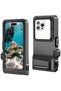 IPX8 PRO UNIVERSAL DIVING WATERPROOF CASE GREY/BLACK - 3