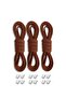 90 cm Metal Clip Elastic Laces |   3 Pairs