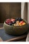 Helix Modern Geometric Basket Set Presentation Bowl; Decorative Spiral Zen Decorative Fruit Bowl & Presentation Bowl 8cm Height X 23cm Diameter - 3