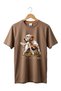 Unisex Hunting English Setter Dog Printed Nature Themed Outdoor 100% Cotton Basic T-Shirt