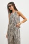 Leopard Print Sleeveless Blouse - 3