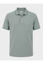 Big Size Men's Collared Short Sleeve Pocket T-Shirt 7645 - 2
