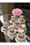 6-Person Porcelain Goldy Coffee Cup Set - 3