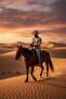 Unisex Vegan Leather Cowboy Hat - 2