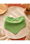 Phosphor Green 4 Layer Muslin Baby Drool Bib with Snap Fasteners Soft Baby Bib - 2