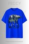 Premium Wild Bear Printed Hunter Theme Unisex Oversize Women's T-Shirt Men's T-Shirt Cotton Oversize T-Shirt