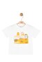 Nk baby boy summer themed landscape printed jersey t-shirt 1-4 years mint - 2