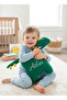 Happy Dinosaur Custom Name Embroidered Decorative Children's Room Pillow and Sleeping Companion - 3