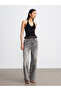10868 Lace Detailed Halter Neck Knitwear Blouse