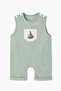 Isyiz Baby Boy Striped Jumpsuit - 2