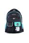 Set of 3 Primary School School Bag Backpack Set with Lunch Box and Pen Holder Black 1811 - 2