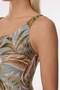 4310 Pink Green Strappy Recovery Swimsuit - 2