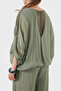 Lace Detailed Oversized Loose Blouse Bluz 6909114 - 3