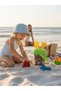 Educational Bucket Sand Set Toy |   Beach & Garden Play Set Shovel Rake Watering Can Mold Set |   Children's Sand Toy Colorful - 3
