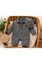 Unisex Kids Baby Jeans Overalls with Hat (9/12/18/24) Months - 2